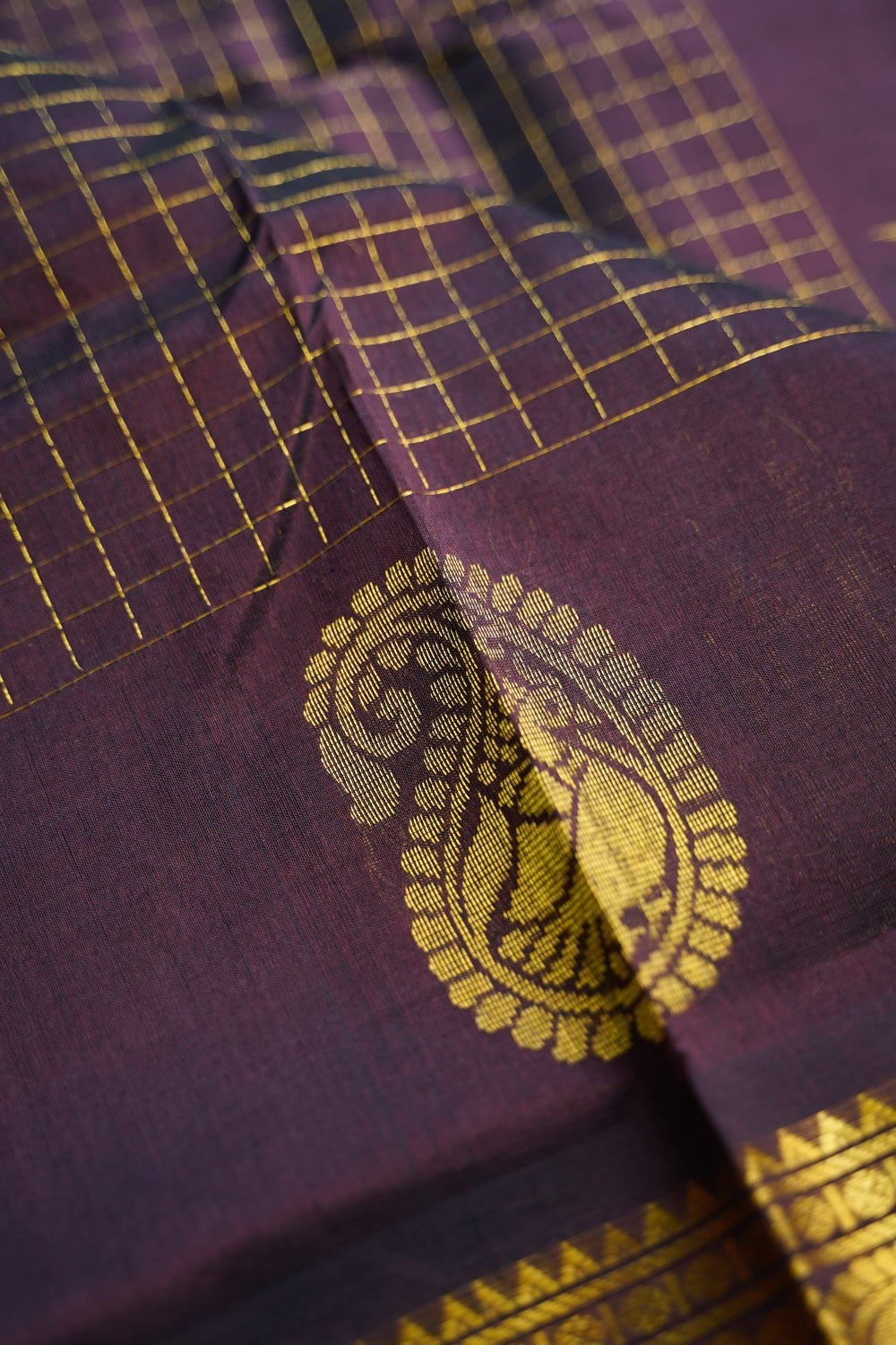 Kanchi Silk Cotton Saree PC18324