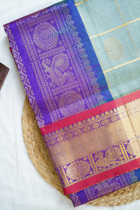 Kanchi Handloom Silk Cotton Saree PC14668