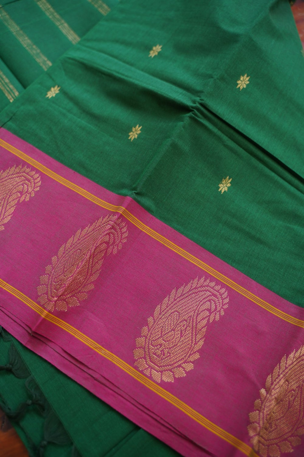 Chettinad handloom Cotton Saree PC16222