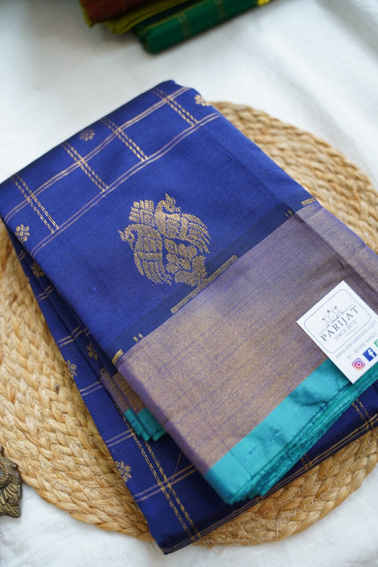 Kanchi Semi Silk Cotton Saree PC18340