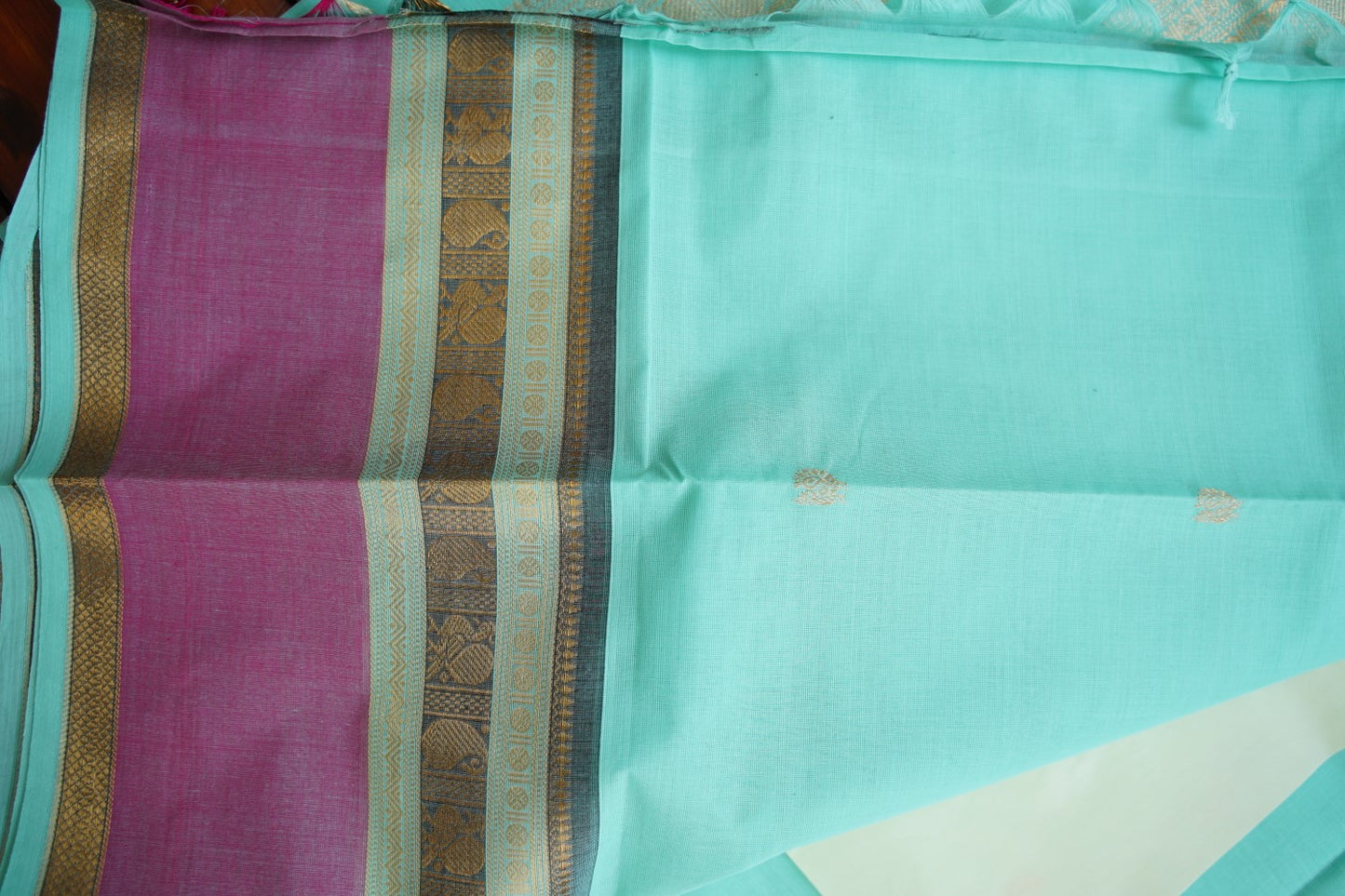 Chettinad handloom Cotton Saree PC16259