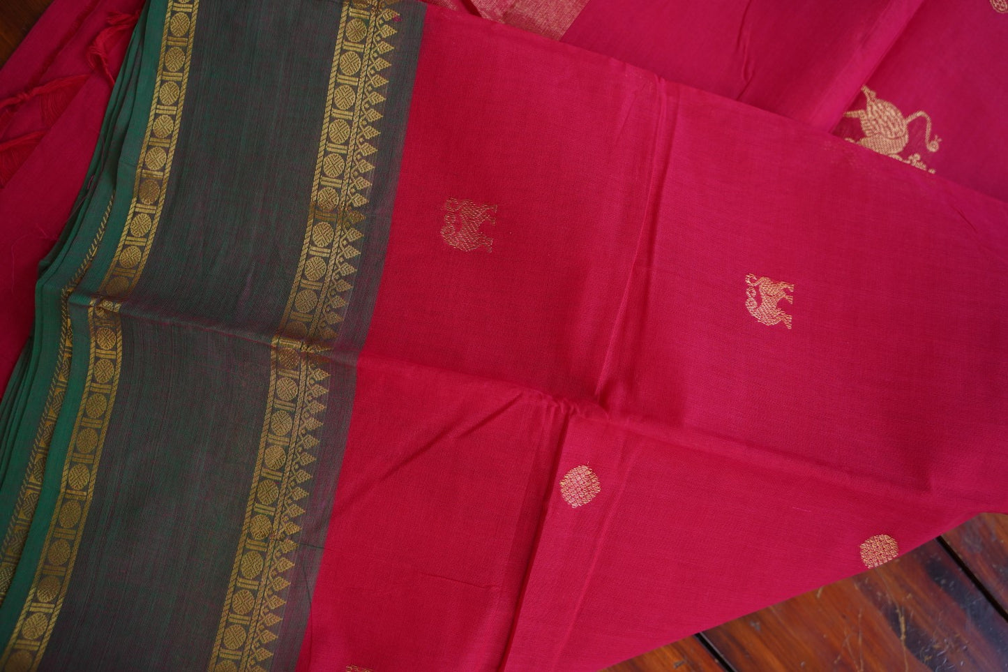 Chettinad handloom Cotton Saree PC16260