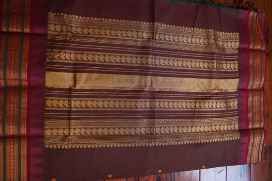Chettinad handloom Cotton Saree PC16247
