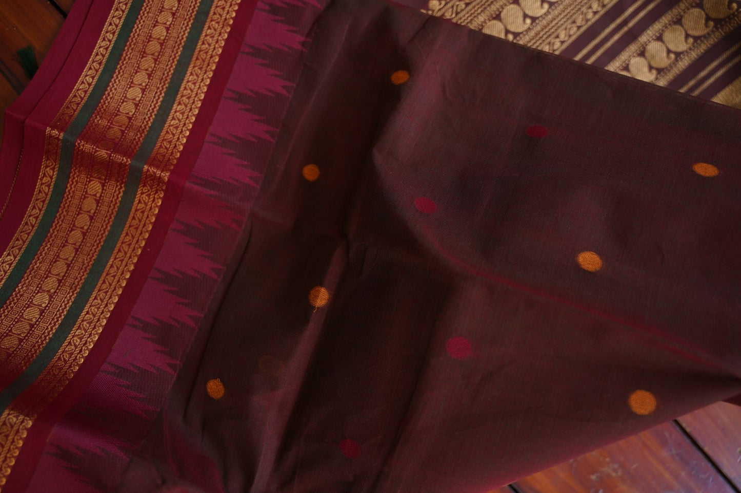 Chettinad handloom Cotton Saree PC16247