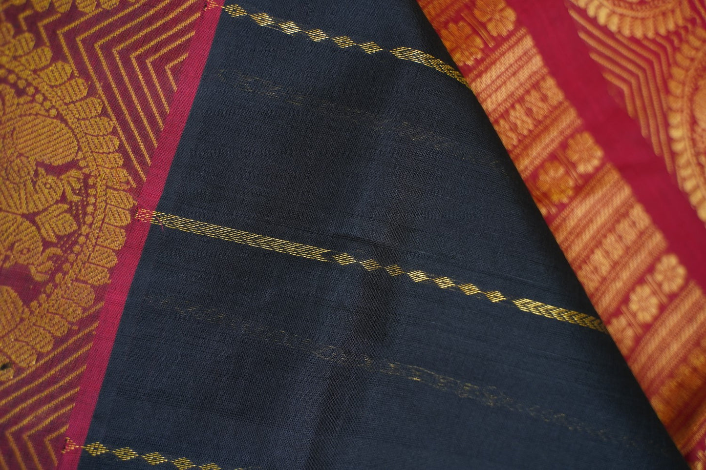 Kanchi Handloom Silk Cotton Saree PC14638