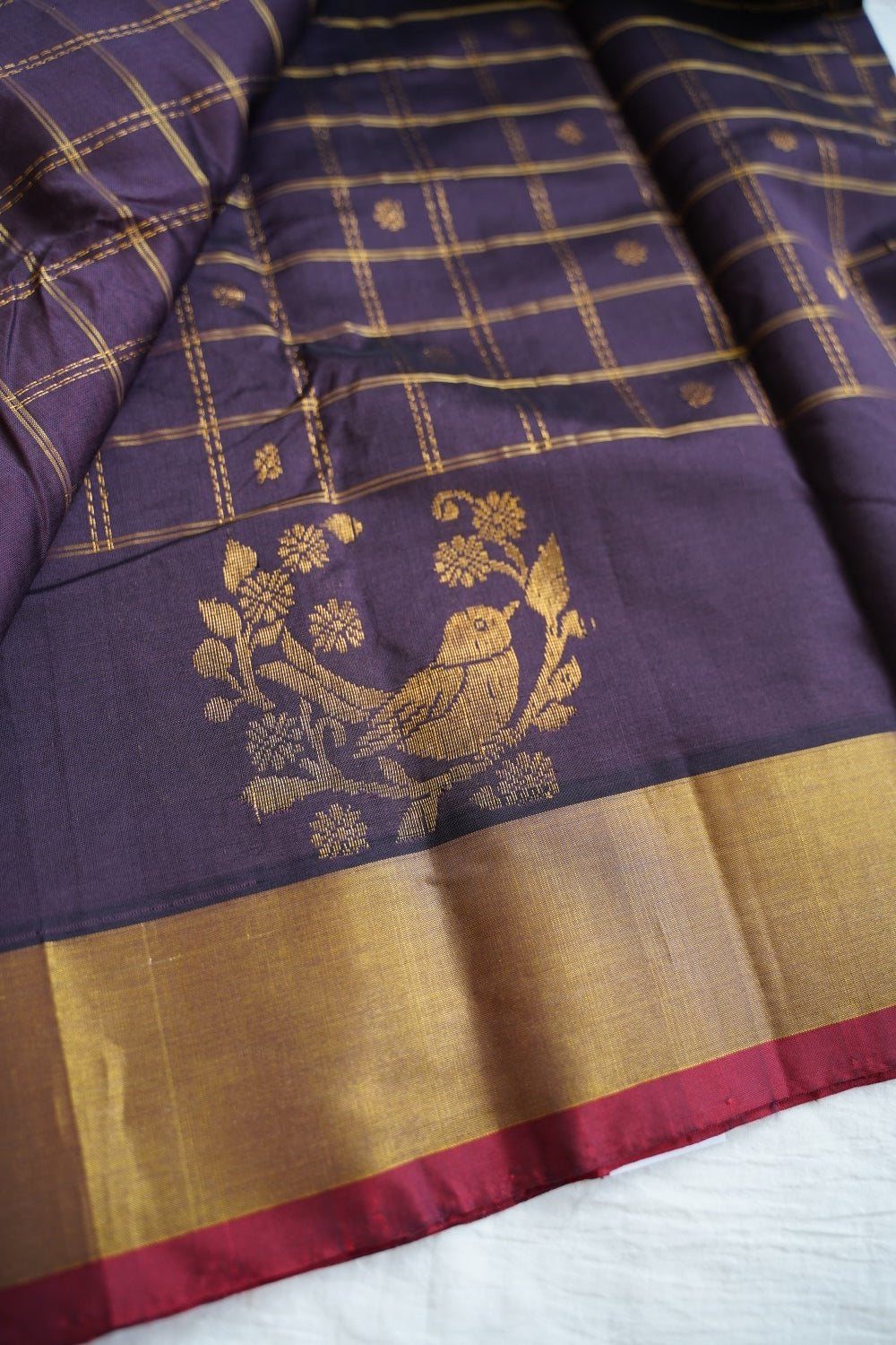 Kanchi Semi Silk Cotton Saree PC18337