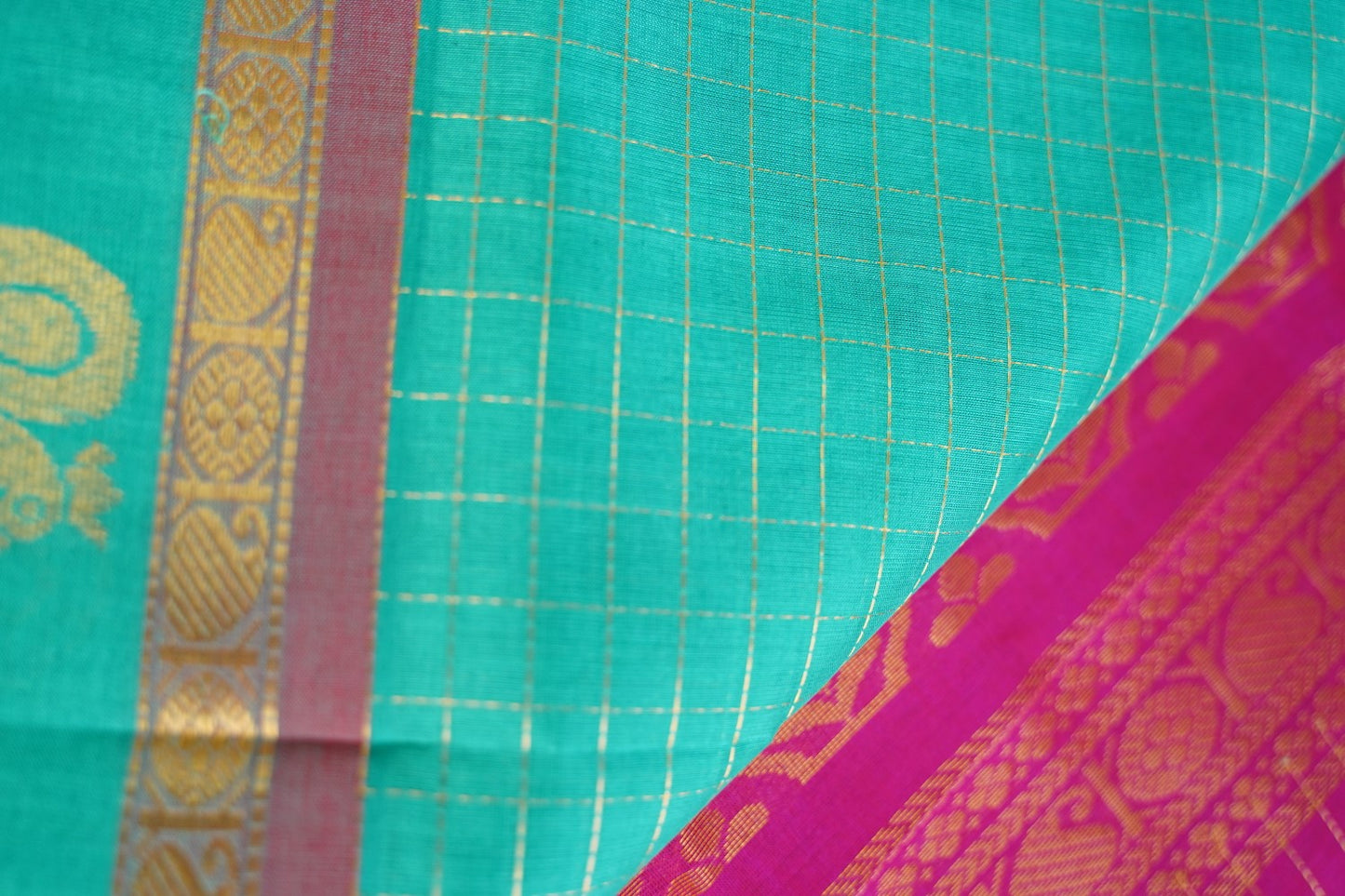 Kanchi Handloom Silk Cotton Saree PC14634