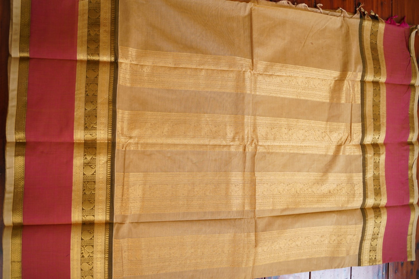 Chettinad handloom Cotton Saree PC16257