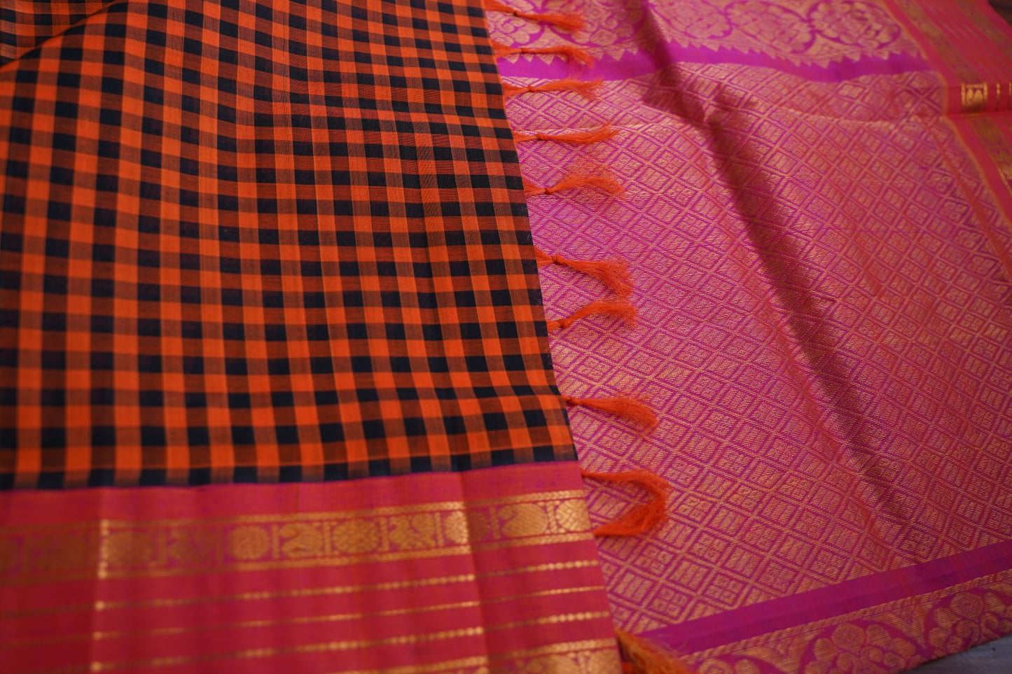 Kanchi Handloom Silk Cotton Saree PC17335