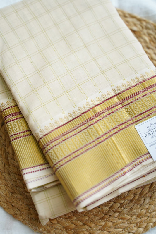 Kanchi Semi Silk Cotton Saree PC18328