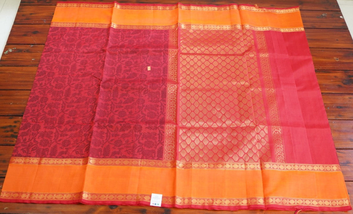 Kanchi Handloom Silk Cotton Saree PC14648