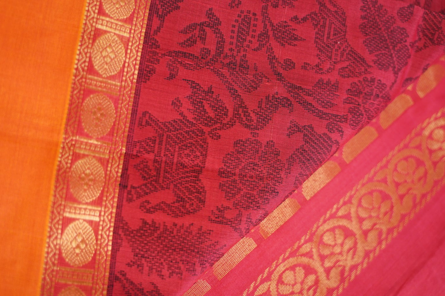 Kanchi Handloom Silk Cotton Saree PC14648