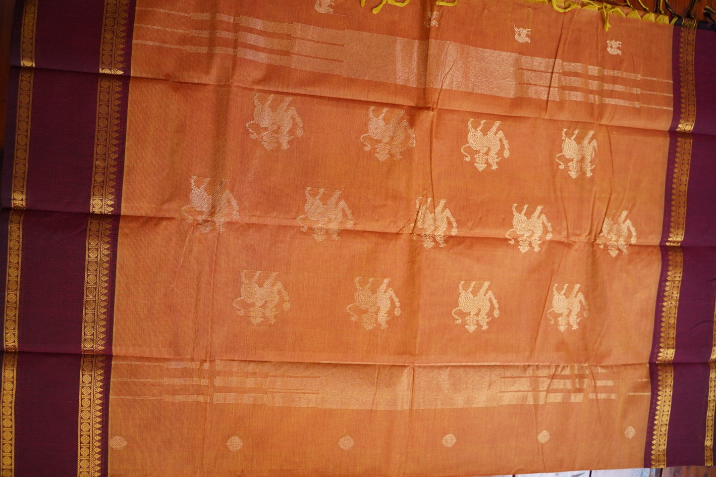 Chettinad handloom Cotton Saree PC16235