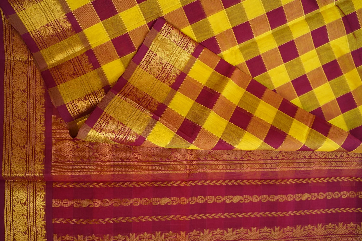 Kanchi Handloom Silk Cotton-PC13996