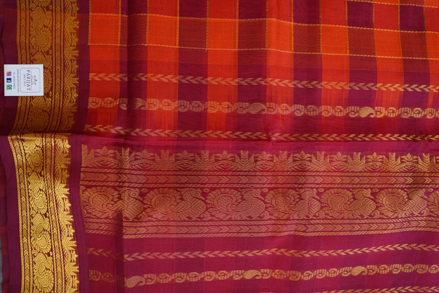 Kanchi Handloom Silk Cotton-PC13997