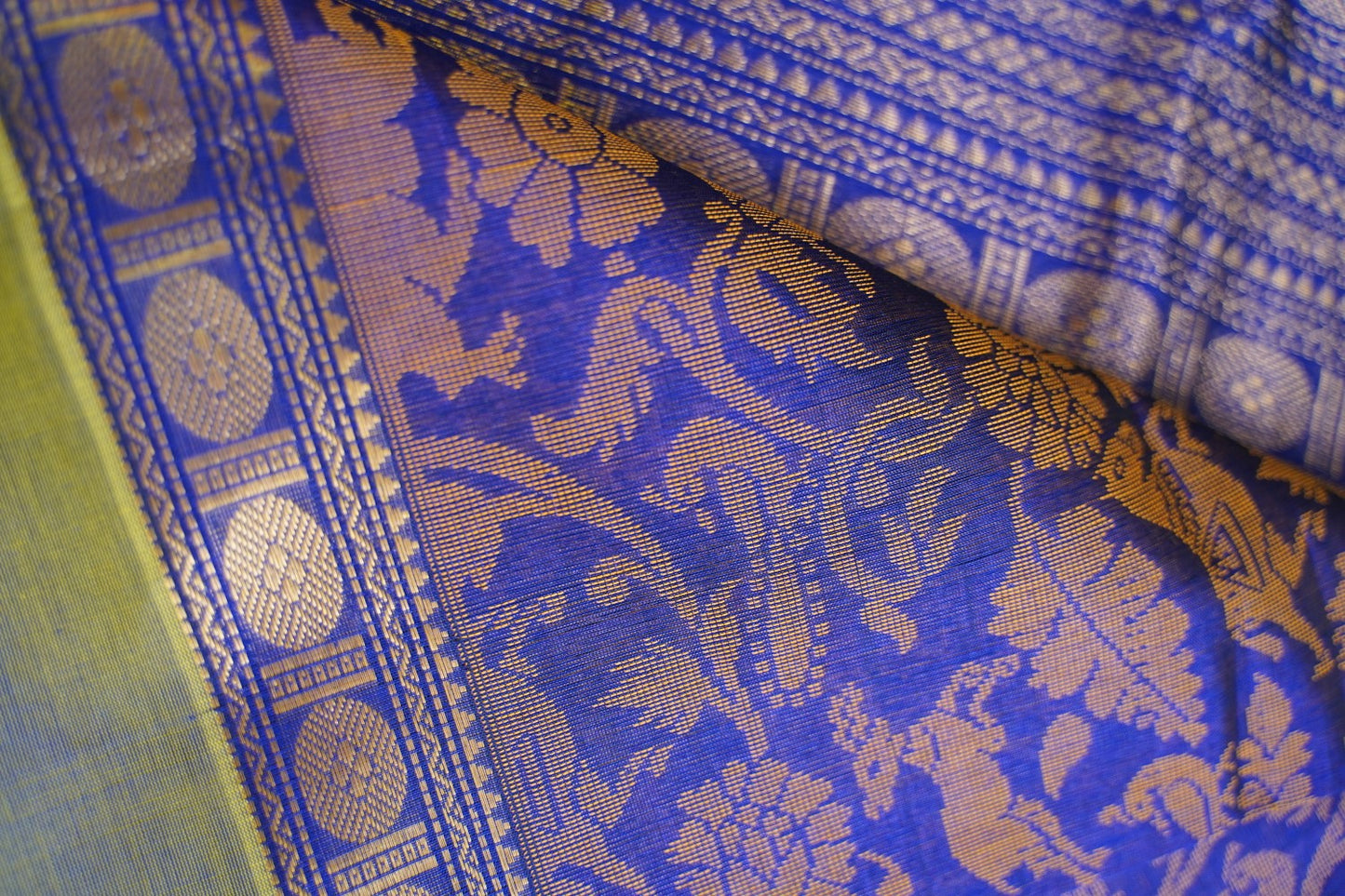 Kanchi Handloom Silk Cotton Saree PC14644