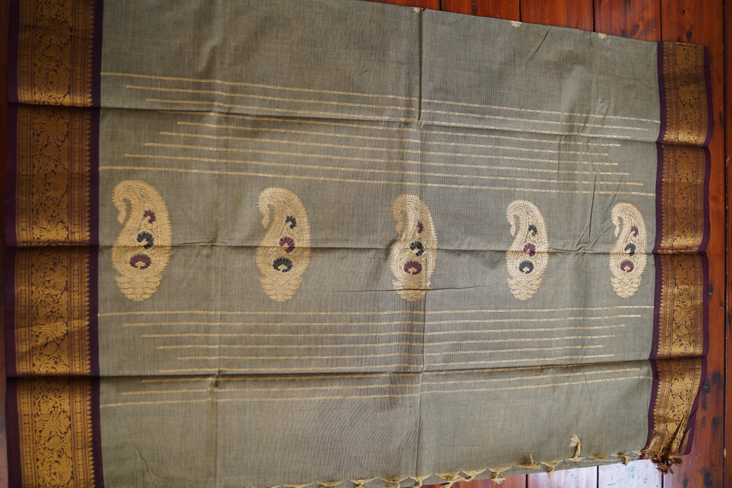 Chettinad handloom Cotton Saree PC16245