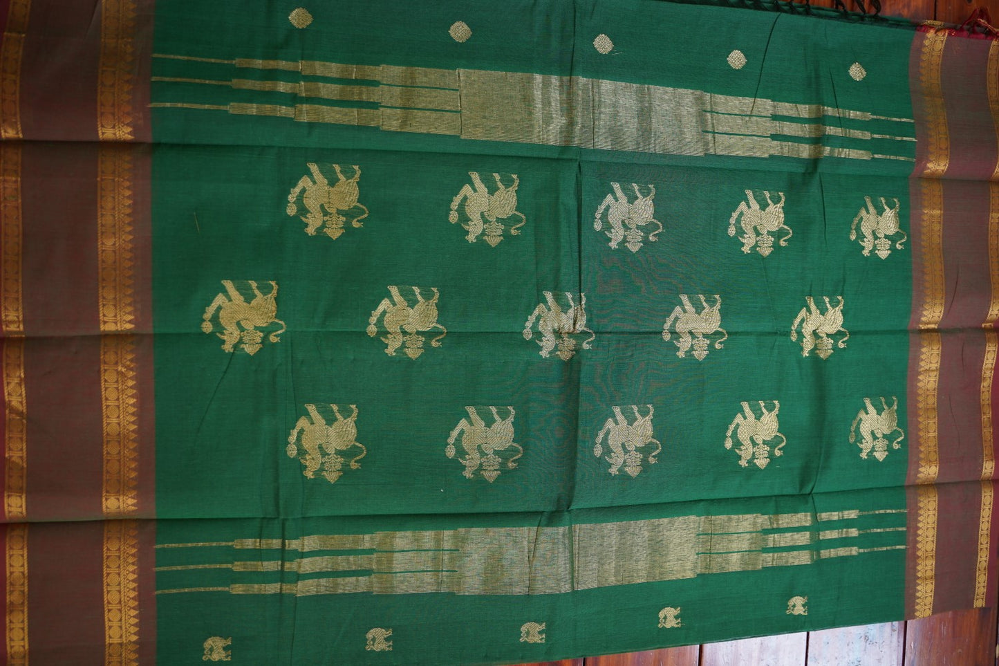 Chettinad handloom Cotton Saree PC16244