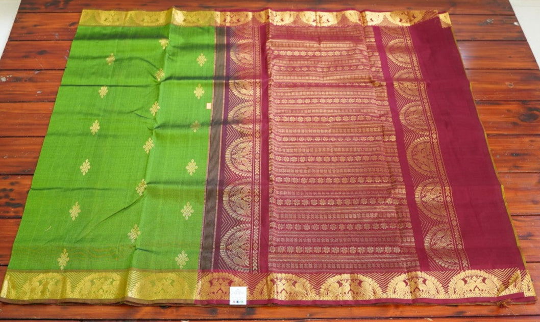 Kanchi Handloom Silk Cotton Saree PC14641