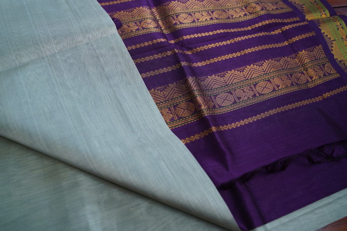 Kanchi Handloom Silk Cotton Saree PC17332