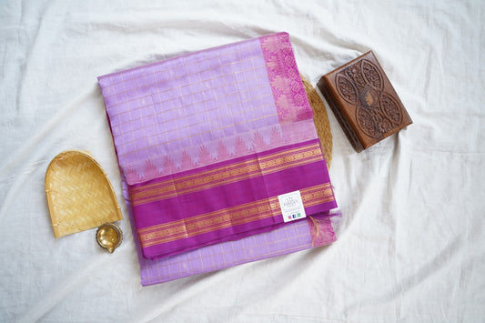 Kanchi Handloom Silk Cotton Saree-PC16293