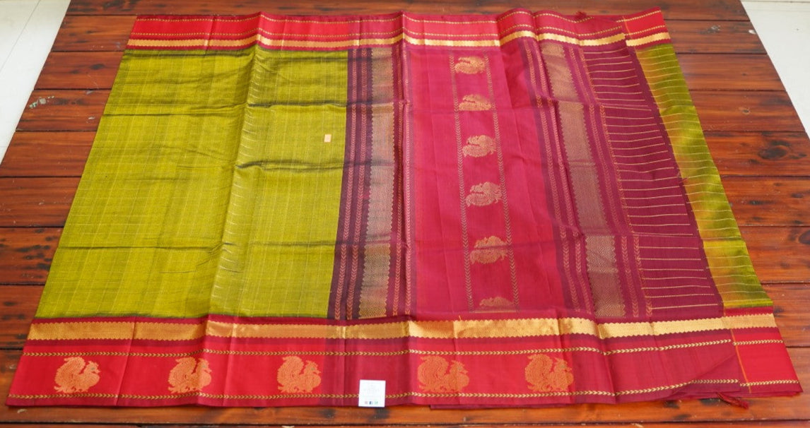 Kanchi Handloom Silk Cotton Saree PC14652