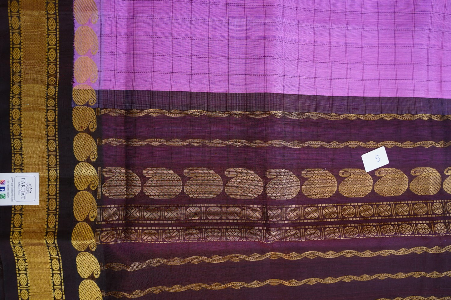 Kanchi Handloom Silk Cotton Saree PC13970