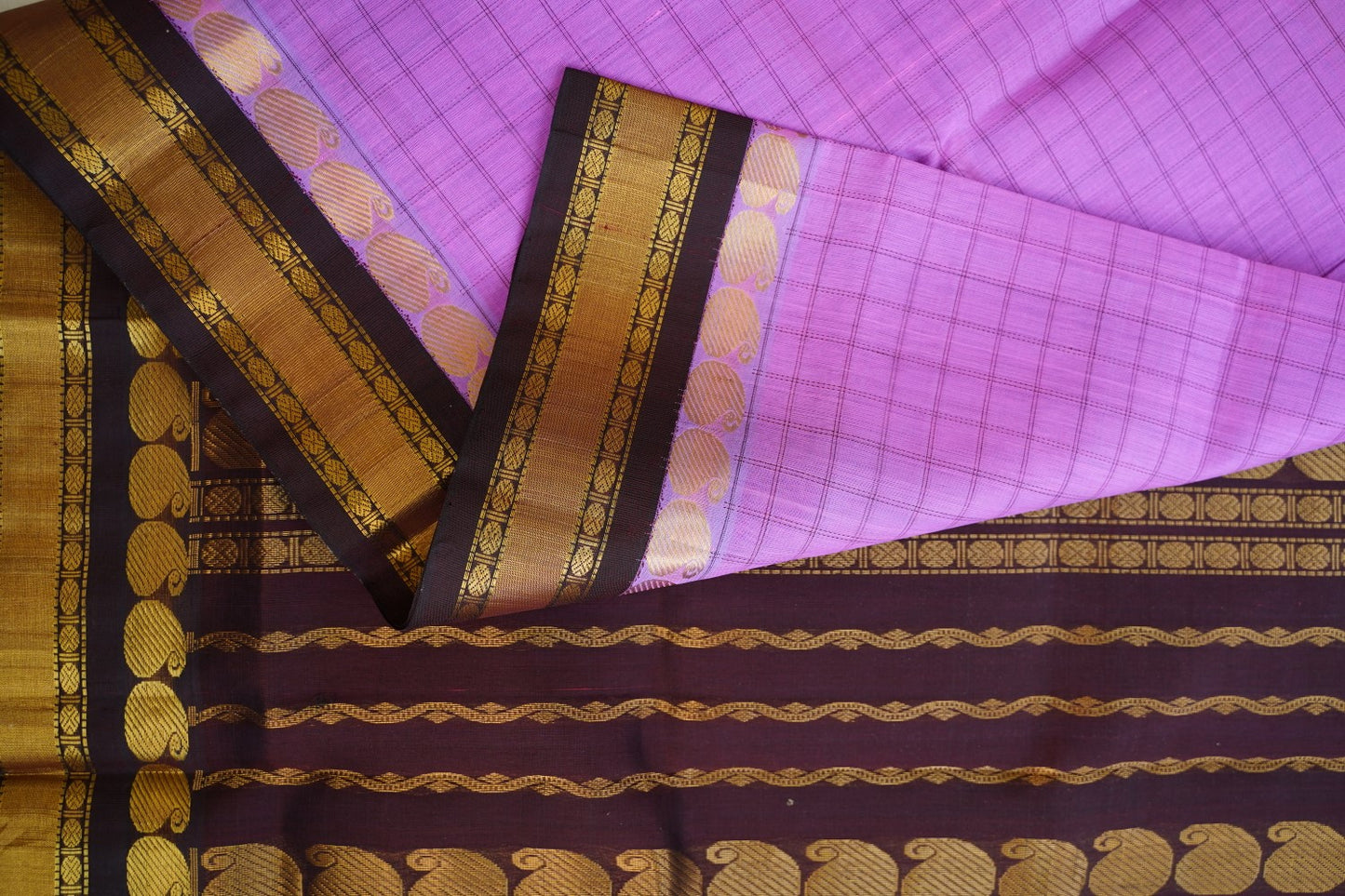 Kanchi Handloom Silk Cotton Saree PC13970