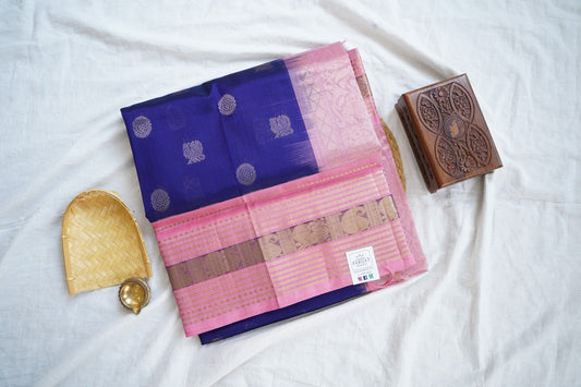 Kanchi Handloom Silk Cotton Saree-PC16277