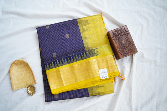 Kanchi Handloom Silk Cotton Saree-PC16286