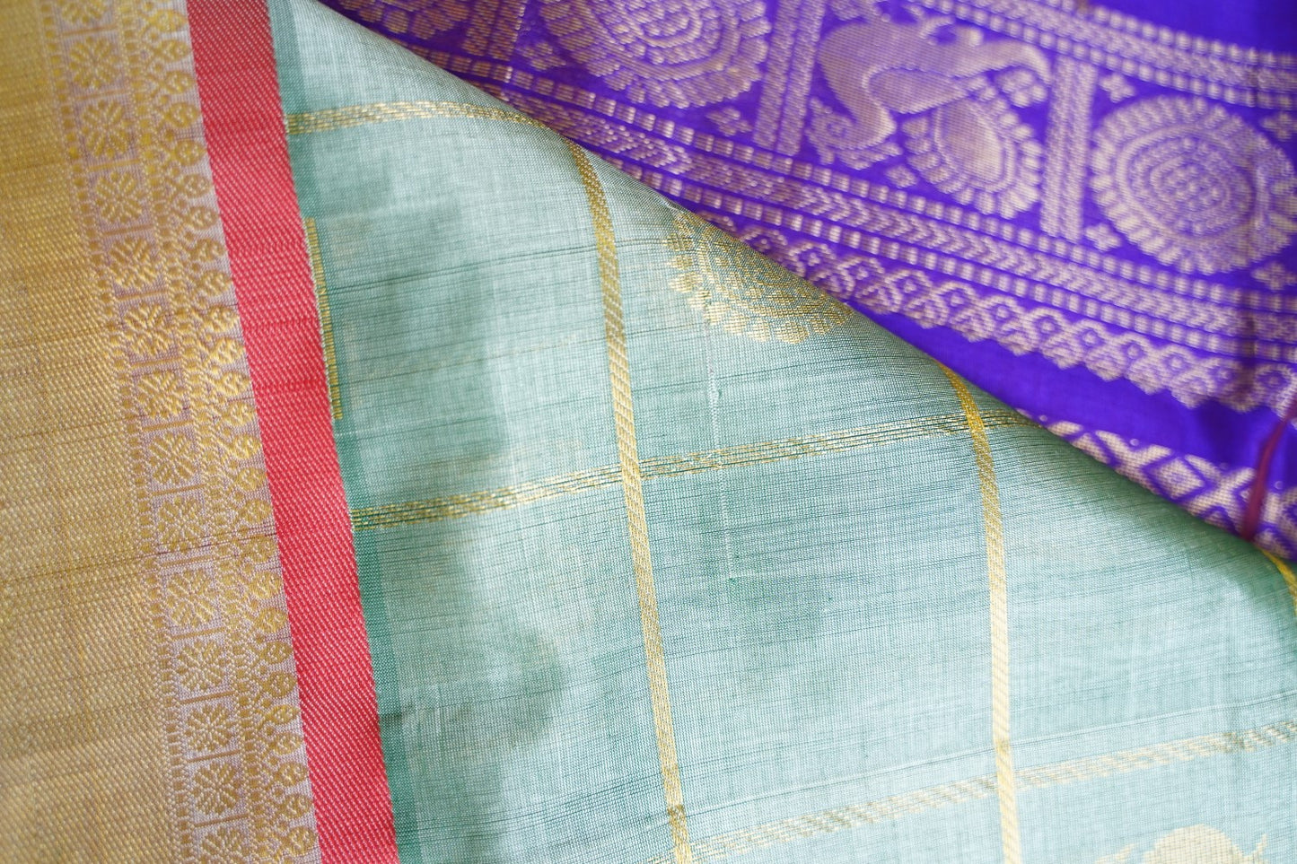 Kanchi Handloom Silk Cotton Saree PC14668