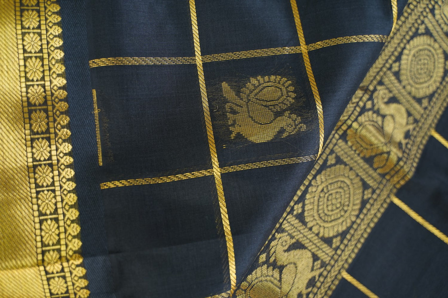 Kanchi Handloom Silk Cotton Saree PC14663