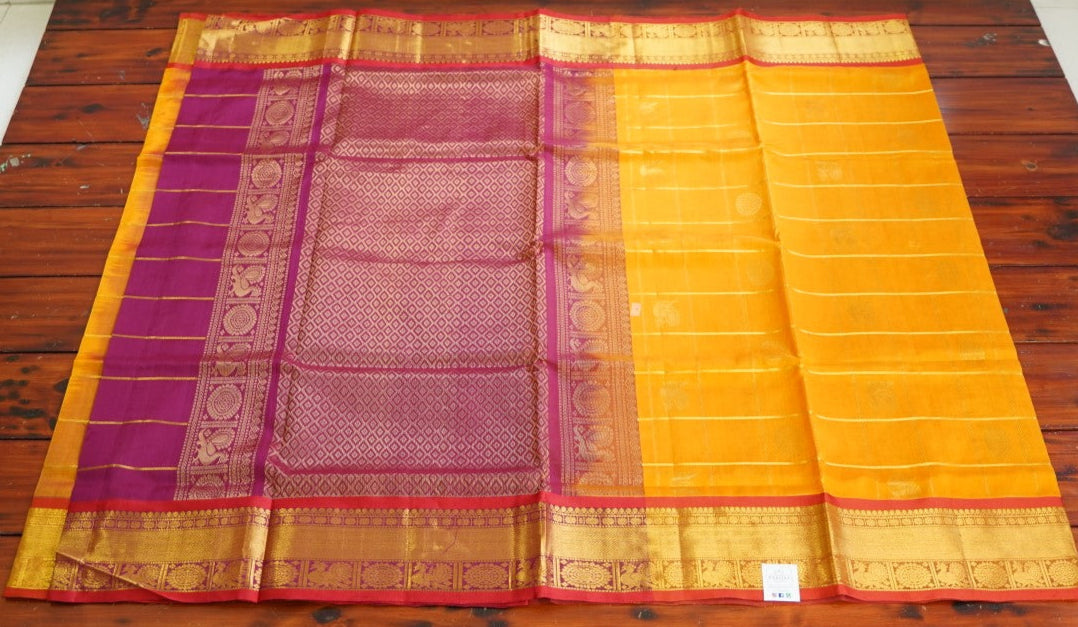 Kanchi Handloom Silk Cotton Saree PC14659