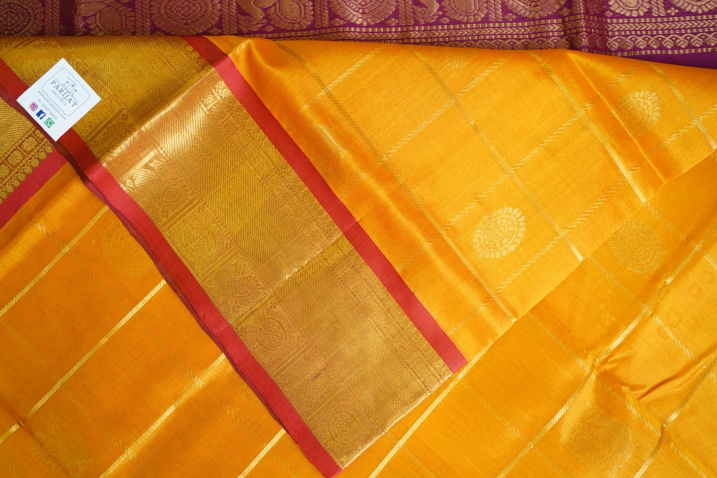 Kanchi Handloom Silk Cotton Saree PC14659