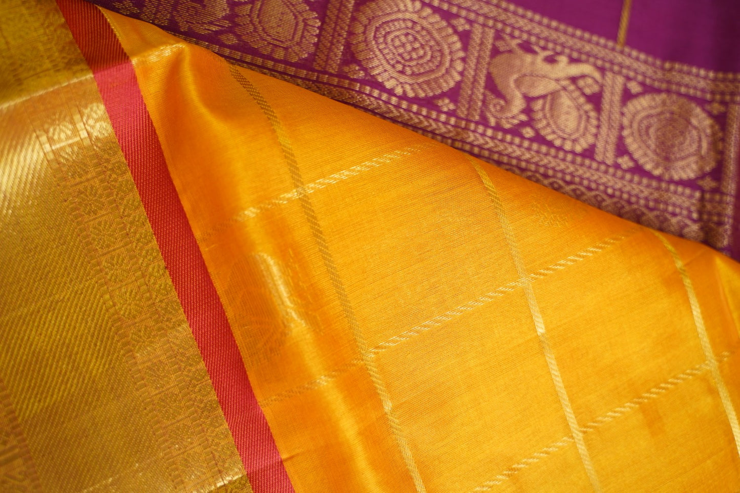Kanchi Handloom Silk Cotton Saree PC14659