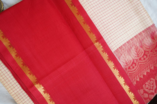 Kanchi Handloom Silk Cotton Saree-PC16282