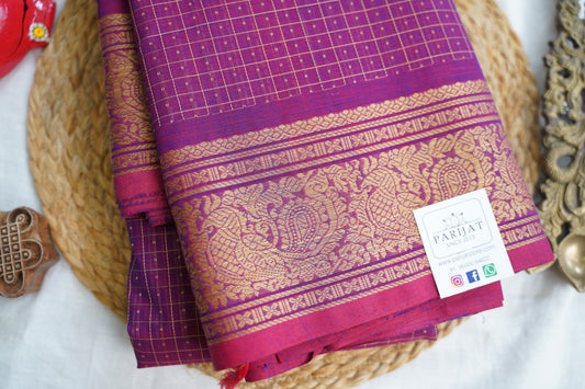 Kanchi handloom Cotton Saree PC17370
