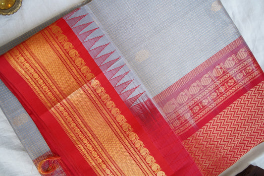 Kanchi Handloom Silk Cotton Saree-PC16290