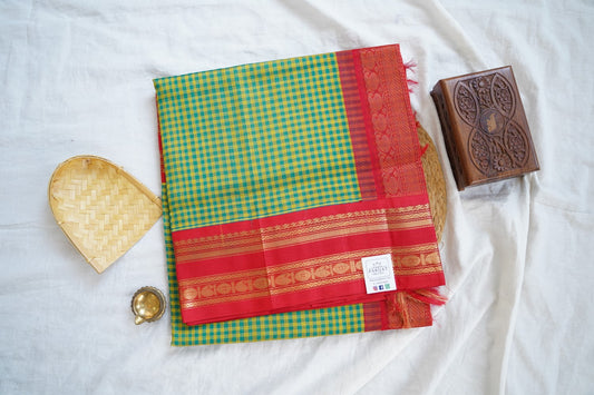 Kanchi Handloom Silk Cotton Saree-PC16276