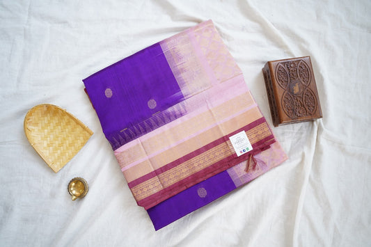 Kanchi Handloom Silk Cotton Saree-PC16284