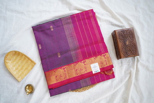 Kanchi Handloom Silk Cotton Saree-PC16288