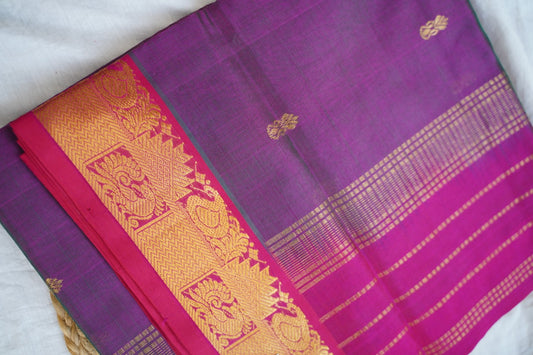 Kanchi Handloom Silk Cotton Saree-PC16288