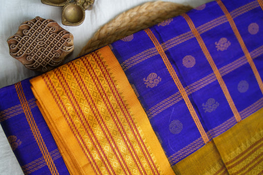 Kanchi Silk Cotton Saree PC18367