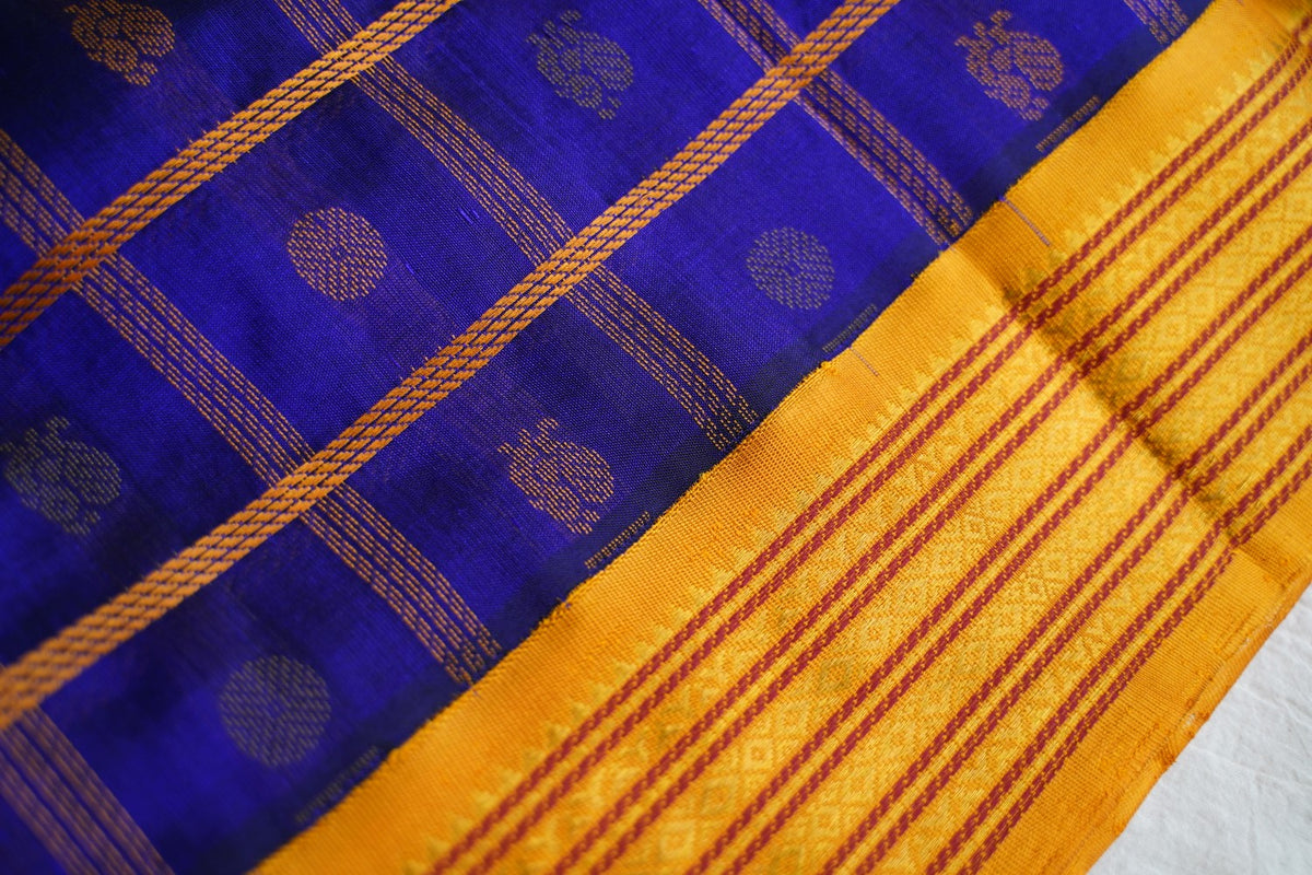 Kanchi Silk Cotton Saree PC18367