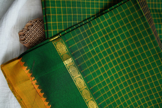 Kanchi Silk Cotton Saree PC18355