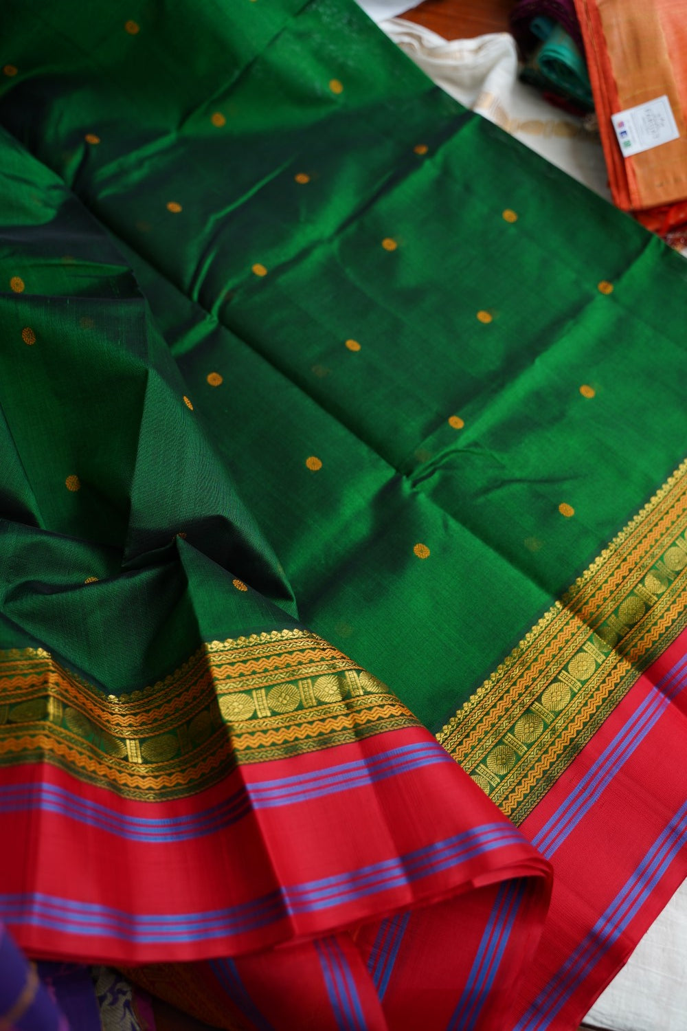Kanchi Silk Cotton Saree PC18365