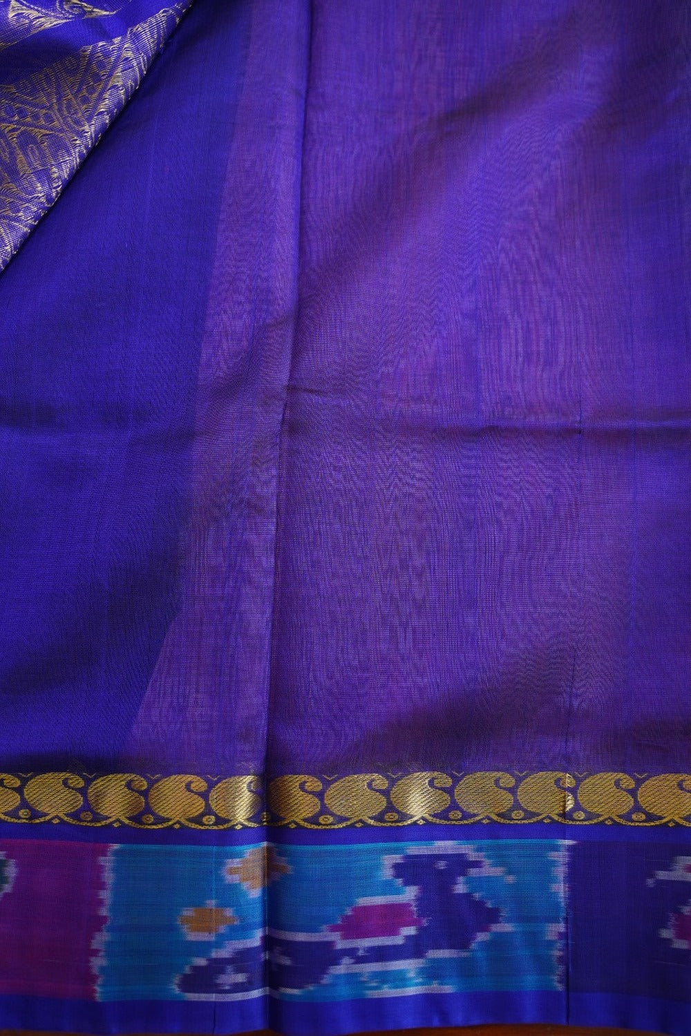 Rose Milk Pink Buttas Kanchi Silk Cotton Saree With Zari Border PC11322