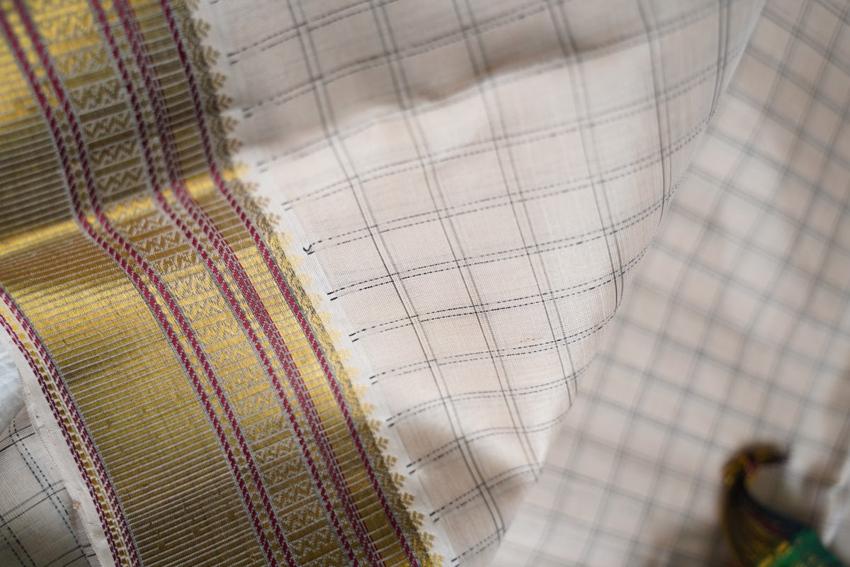 Kanchi Silk Cotton Saree PC18357