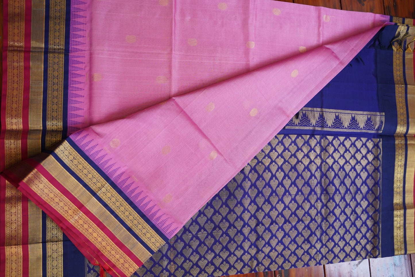 Kanchi Handloom Silk Cotton Saree-PC16272