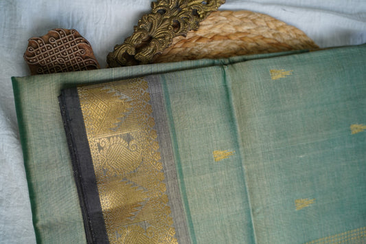 Kanchi Silk Cotton Saree PC18455